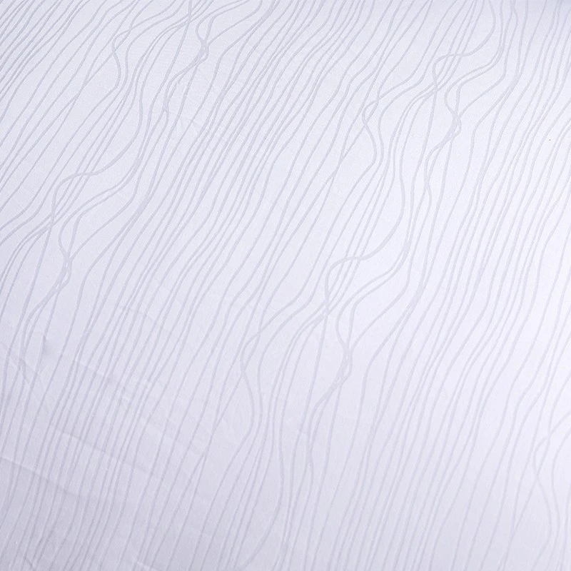 100% Cotton Luxury White Hotel Sateen Bed Sheets factory